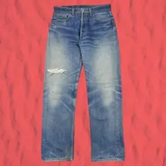 90s Levi's Crushed 501 デニムパンツ USA製 W32 - メルカリ