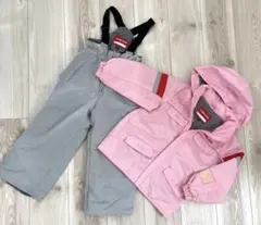 FRILICE 子ども用スキーウェア 110cmピンク グレー