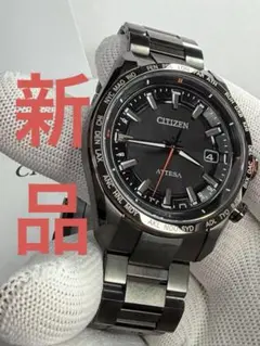 極美品【稼働】シチズン アテッサ 腕時計 サテライトウェーブ チタン 