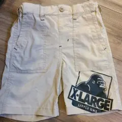 X-LARGE ゴリラプリント ハーフパンツ 110cm