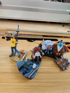 希少 空島編プラスオマケ ワンピース アクションフィギュア セット 