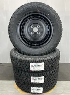 送料込☆新品ヨコハマXAT☆145R14C☆5J+35/100-4☆軽トラ - メルカリ