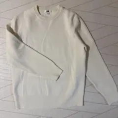 UNIQLO ウォッシャブルミラノリブクルーネックセーター