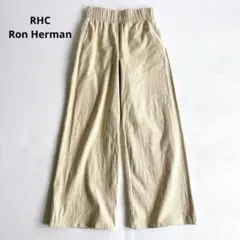 RHC ロンハーマン コットン ワイドパンツ ハイウエスト チノパン RHC ロンハーマン コットン ワイドパンツ ハイウエスト チノパン