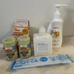 明治ほほえみ らくらくミルク 120ml その他6点セット