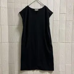 657 anysis 黒 ノースリーブチュニックのサムネイル