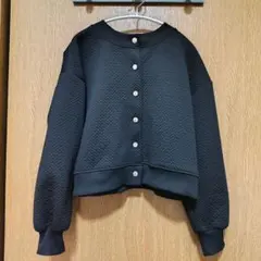 キルティング カーディガン