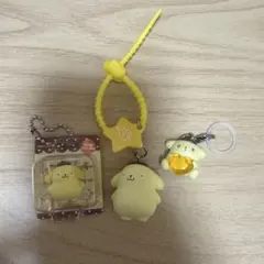 ポムポムプリン ガチャガチャ 3点セット