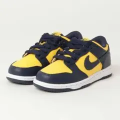 12c 18cm Nike PS Dunk Low Michigan キッズ