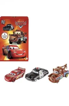 マテル社ディズニーピクサーカーズミニカーセットマックイーンシェリフメーター