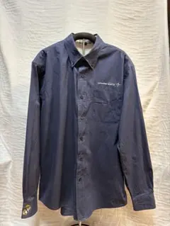 USMC 海兵隊 ロッキードマーティン 刺繍 ワークシャツ L フェード 希少