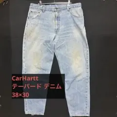 CarHartt カーハート テーパード デニム パンツ 38×30