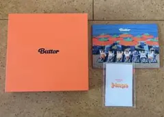 BTS Butter peaches ver アルバム　メッセージカード付き