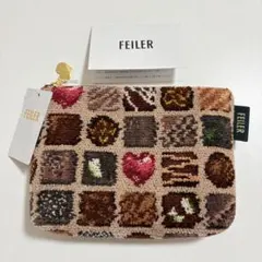 フェイラー コフレドゥショコラ スクエアポーチ - メルカリ