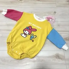 新品♡ マイメロ 配色ロンパース 70-80 女の子 マイメロディ サンリオ