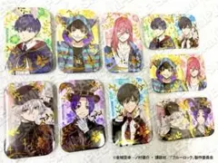 ブルーロック トレーディング スクエア缶バッジ Chocolate 3BOX ブルーロック トレーディング スクエア缶バッジ Chocolate 3BOX ブルー