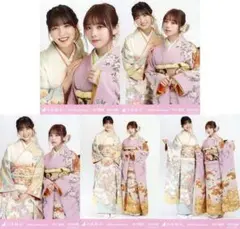 乃木坂46 早川聖来 与田祐希 2021年 新成人 個別生写真 5枚セット