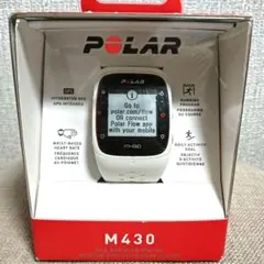【健康にオススメ✨️】POLAR M430 GPSランニングウォッチ ホワイト