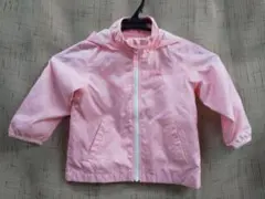 mikihouseピンク 水玉模様 アウター