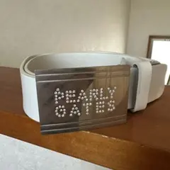 定価18700円 新品 パーリーゲイツ PGロゴ刺繍 ロンストテープベルト