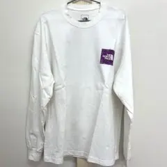 ノースフェイス XLサイズ グラフィック ロンT (W)ホワイト NT32438