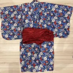 最終値下げ‼️pairmanon 青 浴衣 110cm