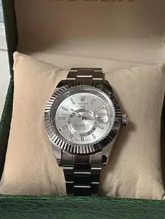 スカイドゥエラー モチーフ 自動巻き 腕時計