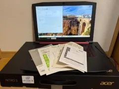 【お値下げ中】Win11済 Acer Nitro5／メモリ16／SSD512