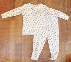 イギリス ブランド Tuストロベリー柄パジャマ（長袖・フリル裾）