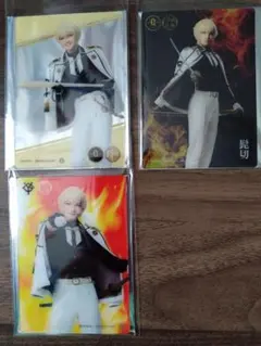 刀ミュ GIANTS コラボ クリアトレーディングフォトカード 髭切