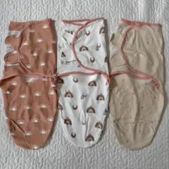 新生児用スワドル 虹 太陽