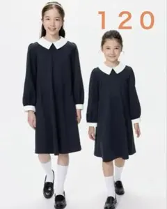ユニクロ　GIRLS ジャージーワンピース/フォーマル