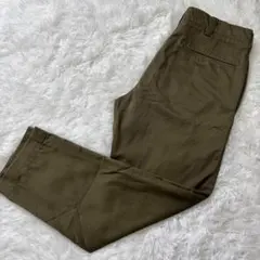 ナナミカ チノパン テーパード パンツ カーキ ワークパンツ 30 M 日本製のサムネイル