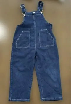プティマイン　デニムオーバオール　110cm
