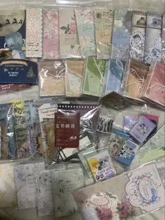 【紙モノセット】　おすそ分けファイル　メモ　シール