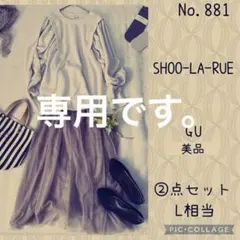 hiro様専用です。#881 と#871の2セット