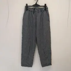 GU シェフパンツ M ストライプ デニム