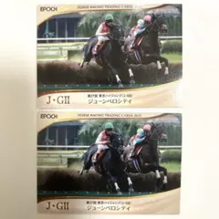 ホースレーシングトレーディングカード トレカ ジューンベロシティ