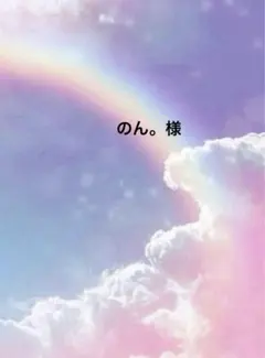のん。様専用ページ☆