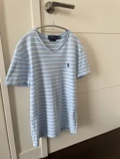 【美品】POLO RALPH LAUREN ボーダー 半袖Tシャツ XS