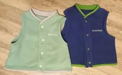 モンベル　CLIMAPLUS　ベスト　フリース　80サイズ