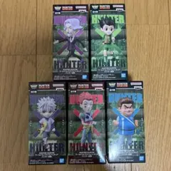 き*こ様 HUNTER×HUNTER ワールドコレクタブルフィギュア 5種コンプ