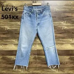 Levi's 501xx W30 カットオフダメージ デニム　夏　古着 USA製