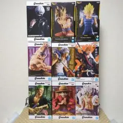 Grandista 9種セット ワンピース ドラゴンボール ブリーチ 東京喰種
