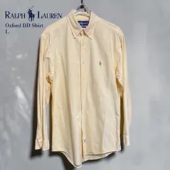 美品✨ ラルフローレン オックスフォードシャツ マルチポニー イエロー