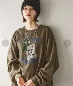 niko and...♡アソートグラフィックロングTシャツ