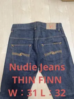 Nudie Jeans THIN FINN W31 L32 ヌーディージーンズ