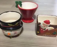 クリスマスデザートカップ3個セット