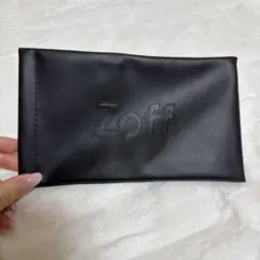 Zoff ブラック メガネケース