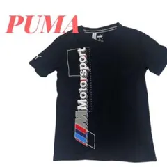 【希少品‼️】PUMABMW ブラックメンズTシャツ半袖プーマXSキッズ